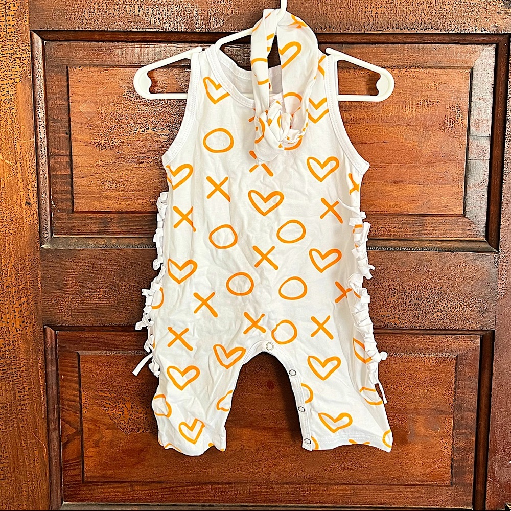 XOXO Heart Sleeveless Tassel Jumpsuit
